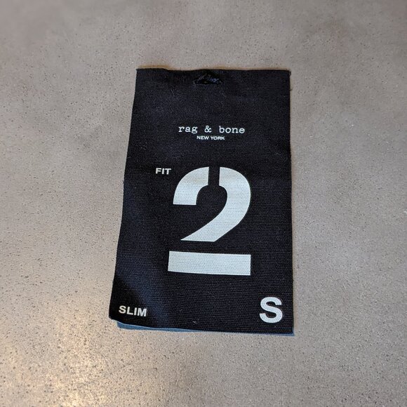 Rag & Bone Men Fit 2 Poplin Button Down Shirt Slim In Olive Green Size S - Picture 7 of 8